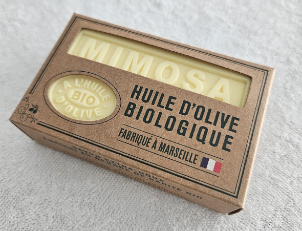 Tuhé mýdlo mimosa, 125g